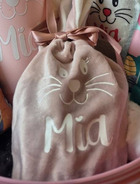 easter drawstring bags